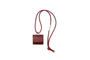 Beo Grace Leather Pouch - Cranberry Red