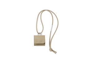 Beo Grace Leather Pouch - Seashell Grey